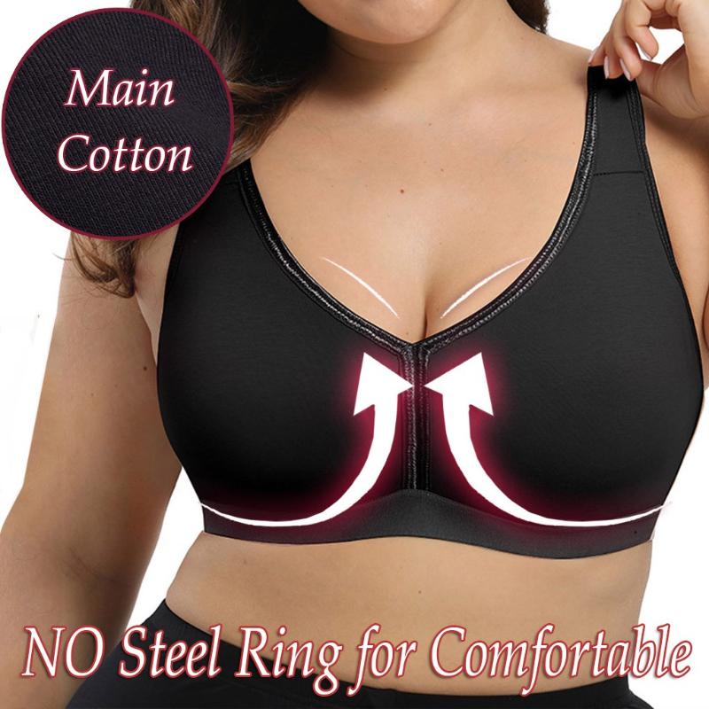 

Sexy Women Bra Push Up Bralette Lingerie Underwear Brassiere Front Closure Bras For Women Big Size Sleep Bra Femme Fashion, Khaki