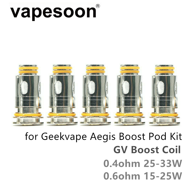 

Aegis Boost Replacement Coil MTL/DTL Vape Cores 0.4ohm 0.6ohm Mesh Coil for Geekvape Aegis Boost Pod Kit