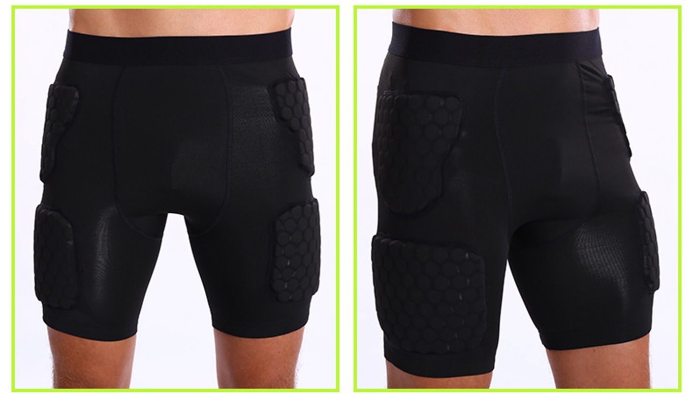 

Motocross Protector Overland Motorcycle Riding Protection Hip Pad Armor Pants Leg Shorts for Skiing Racing Protective Gear Black Men Pants, Black-1