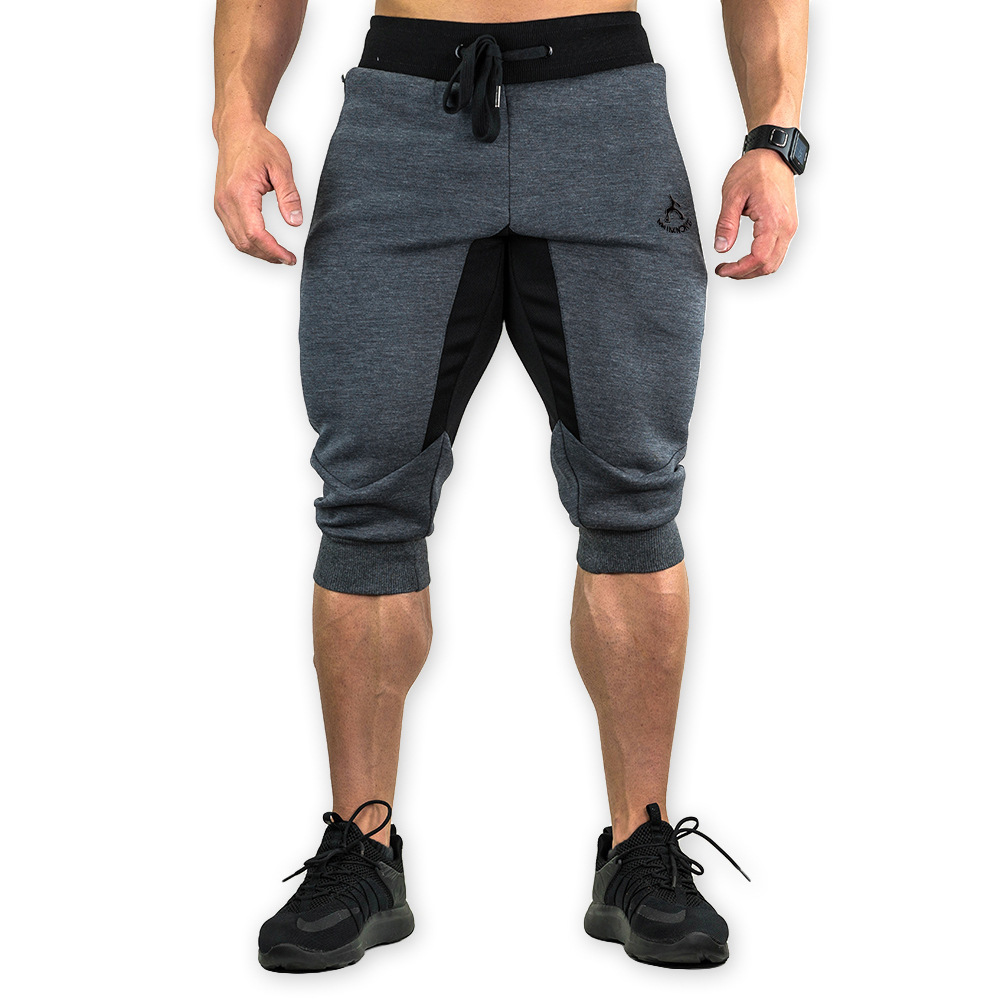 men's jogger capri shorts
