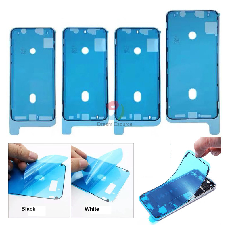 

MOQ 50pcs Waterproof Sticker for iPhone 6S 6SP 7 7P 8 8P XR X XS XSMax 11 11Pro 11ProMax LCD Screen Front Frame Adhesive Glue Tape & Free DHL