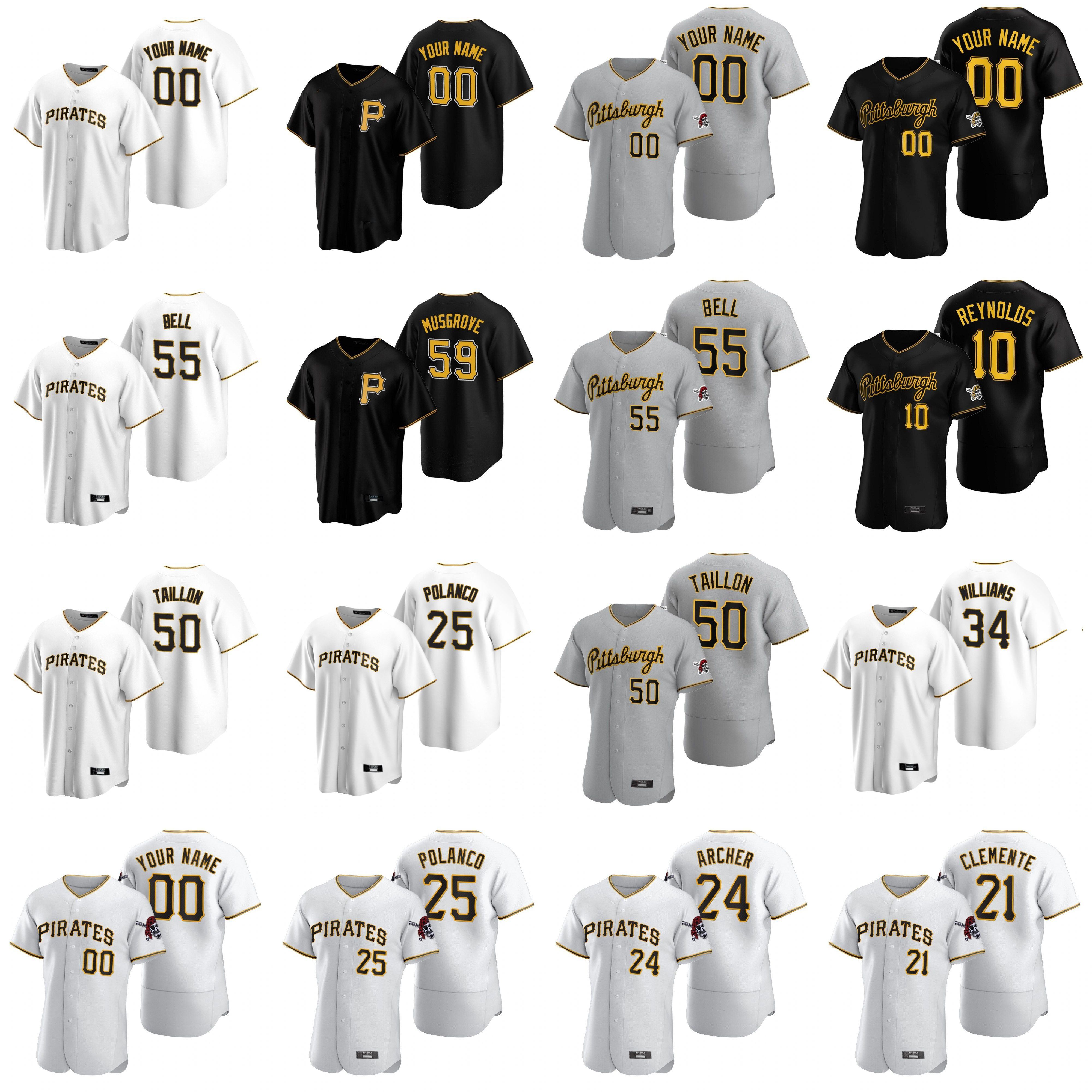 

Oneil Cruz Jersey Ke'Bryan Hayes Colin Moran Francisco Liriano Antonio Brown Jackie Robinson Kevin Newman Baseball Jerseys Custom Stitched, Womens white 2020 flex base