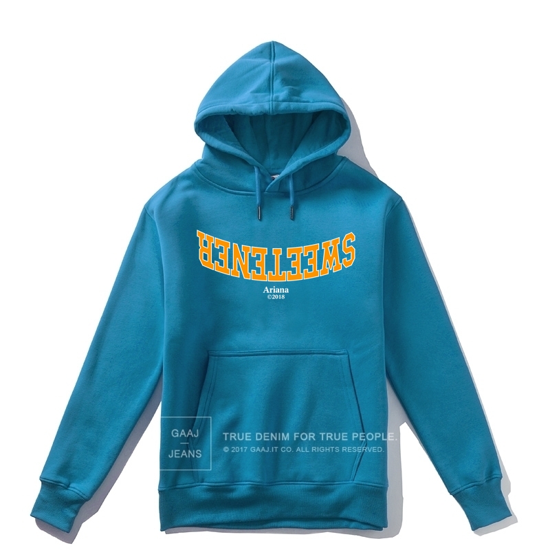 

Exclusive SWEETENER 2019 Men Hoodie Women High Quality Brand Male Man Streetwear Felpe Homme Brand Clothing Casual #5F5VL, Black