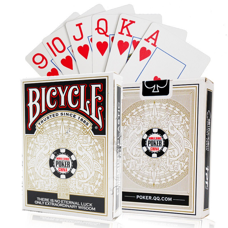 

Bicycle WSOP CHINA PVC Playing Cards Premium Plastic Dura Flex Deck Poker Size USPCC Magic Card Games Magic Tricks Magic Props