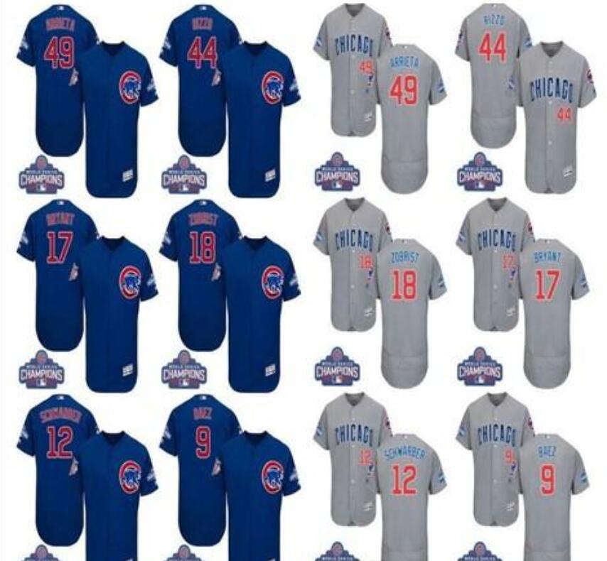 2020 2019 Custom Men Women Kids Stitched 17 Kris Bryant 44 ...