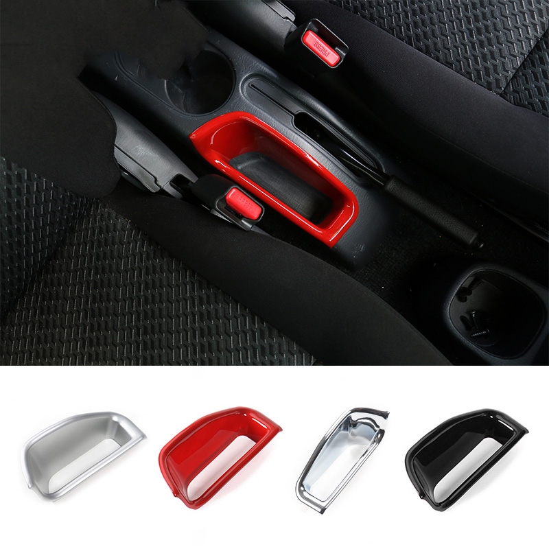 

Car Organizer ABS Hand Brake Storage Box Decoration Cover For Suzuki Jimny 2007-2017 Car Interior Accessories