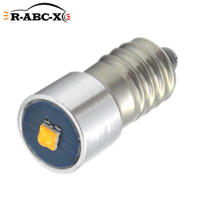 

3W E10 LED Bike Bulb Lamp 3V 4.5V 6V 9V 12V 24V Led light Replacement CR'EE Torch White Yellow Screw Lamp