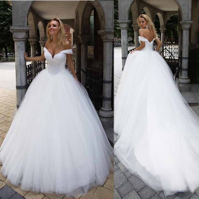 robe blanche de princesse