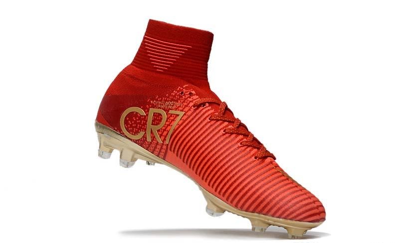 botas cr7 rojas