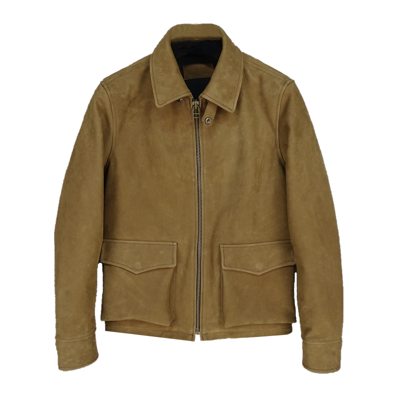 

2020 Light Brown Men Pilot Leather Jacket Plus Size XXXXL Genuin Thick Cowhide Winter Warm Russian Leather Coat