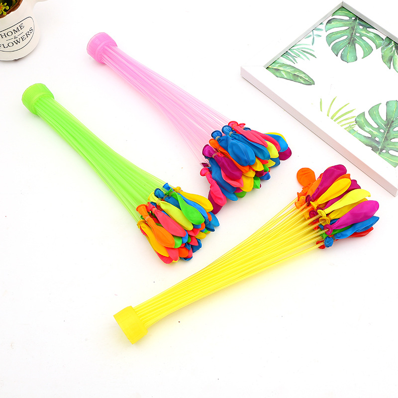 

111pcs Water Bombs Balloon Amazing Filling Magic Balloon Children Water War Game Supplies Kids Summer Outdoor Beach Toy Party