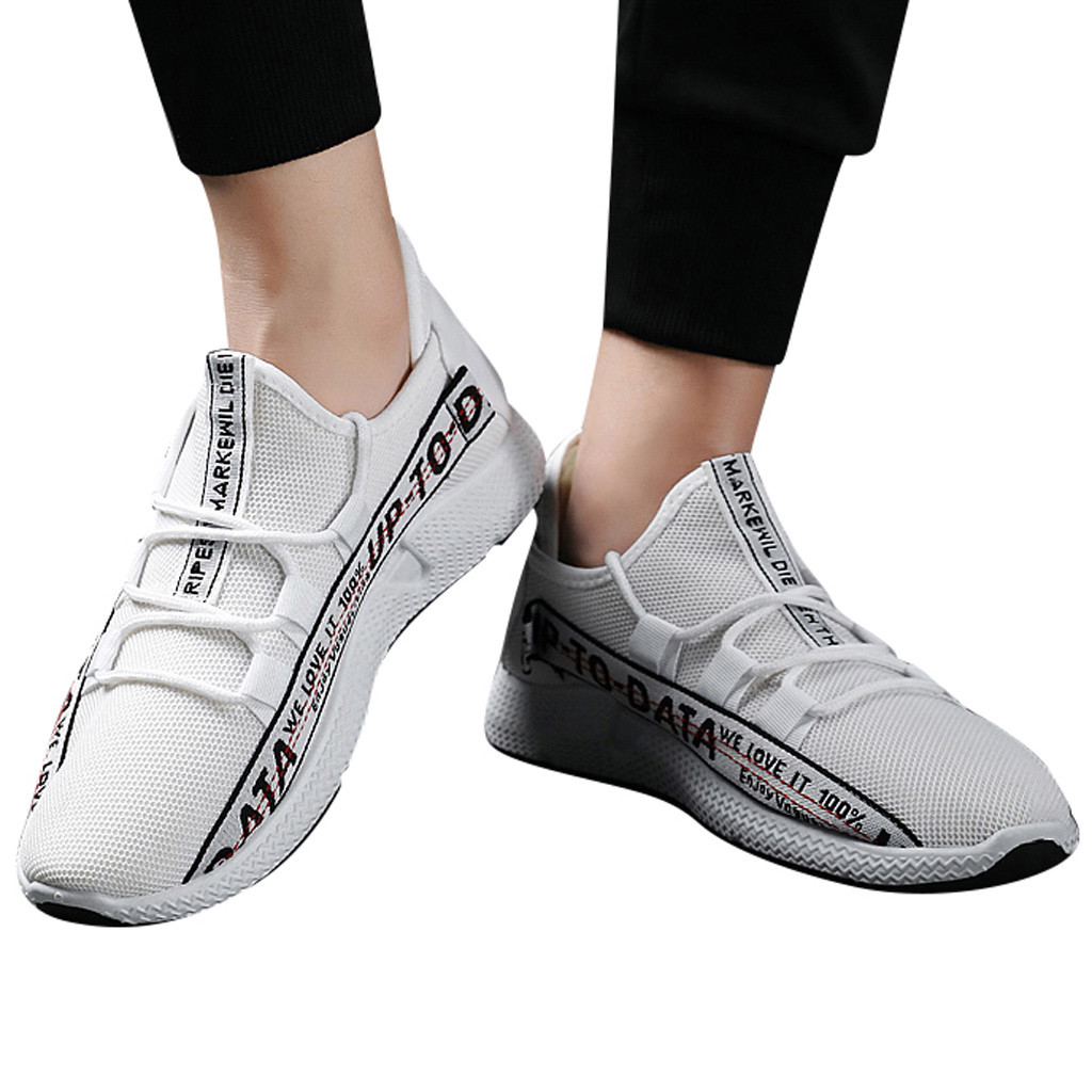 

SAGACE Men's Casual Shoes Summer Wild Fashionable All-Matching Sneakers Mesh Breathable Platform Non-slip Movement Shoes X0102, Split