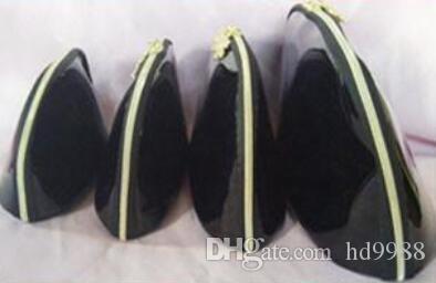 

Women snowflake famous brand 4pcs/set vanity cosmetic case luxury makeup organizer bag toiletry clutch pouch boutique VIP gift DHL, Blackfour piece suit