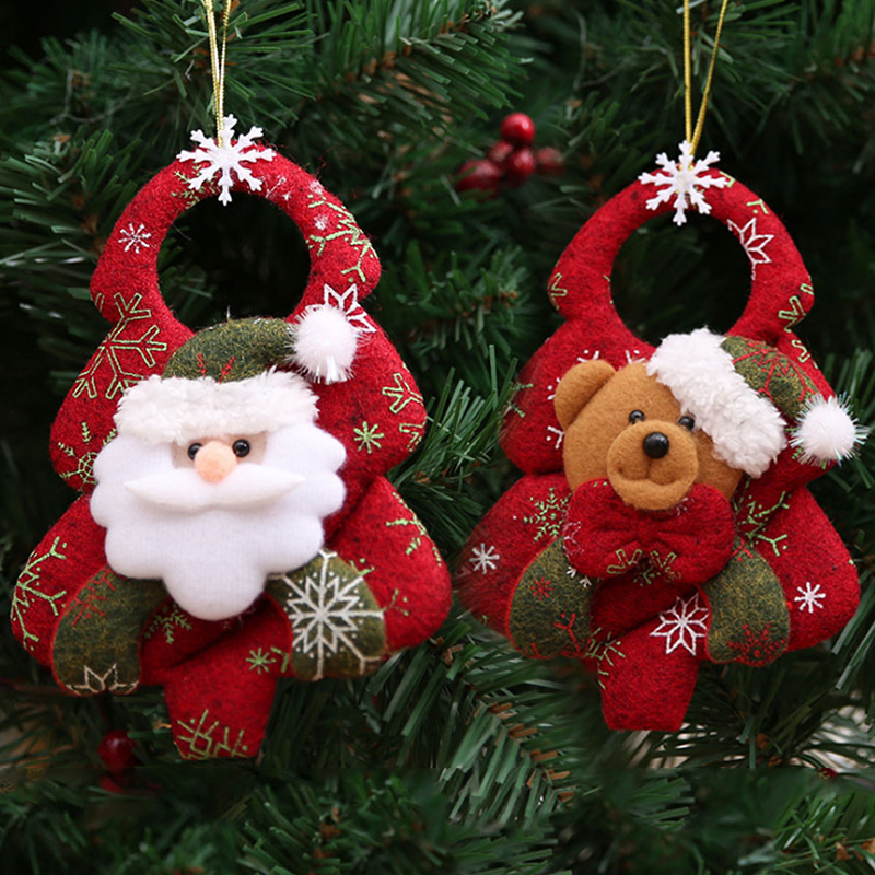 

High Quality Cute Christmas Snowman *Festival Party Xmas Tree Hanging Decoration Ornaments