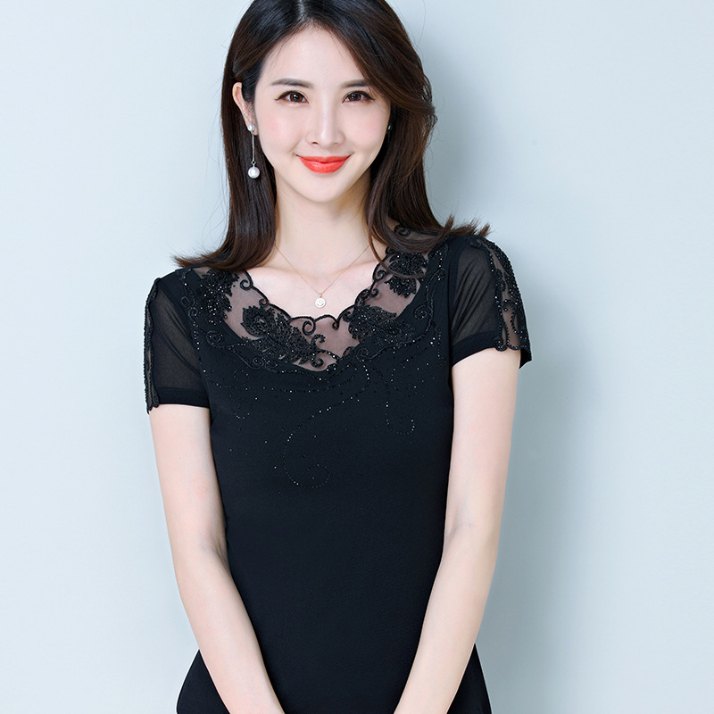 

Fashion Cotton Casual Funny Gray T Shirt for Lady Top Tee Hipster Tumblr Tee Shirt Women, Black