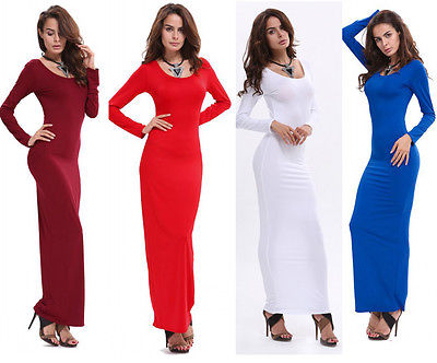 long stretch dresses