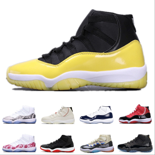 

2019 new 11 XI Basketball shoes men white Olympic Concord Gamma Blue Varsity Red Navy Gum Training Sneaker Metallic Gold Designer sneakers, 19