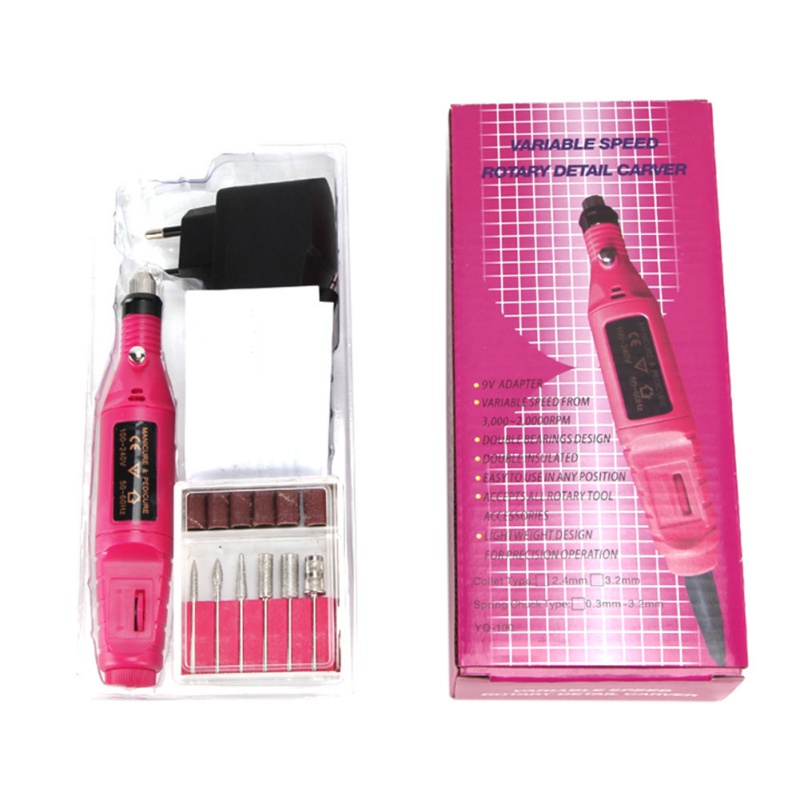 

Electric Nail Drill Filer Kit Nail File Manicure Set Art Pedicure Pedicure Beauty Unloading Tool