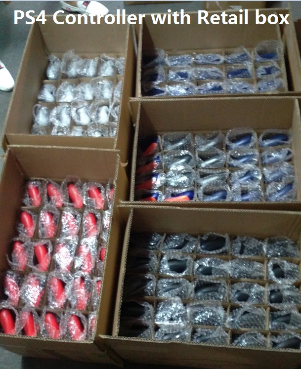 

18 colors Wireless Controller SHOCK 4 Gamepad for PS4 Joystick with Retail package Game Controllers free shipping