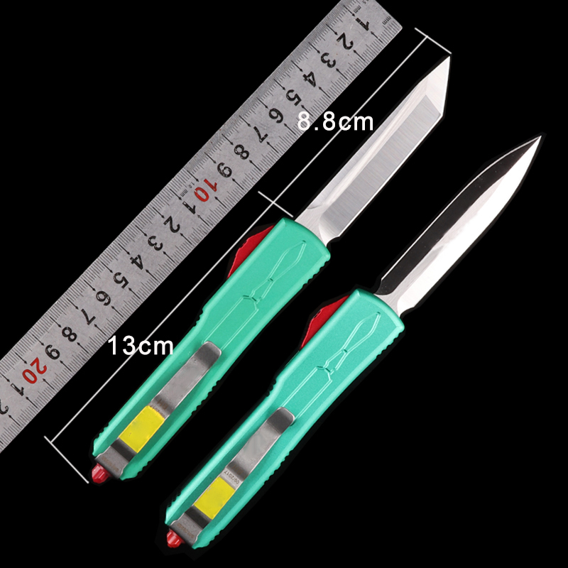 

automatic knife tanto point blade CNC process high-end auto knives single edge spartan high end survival hellhound hunting folding tool fill