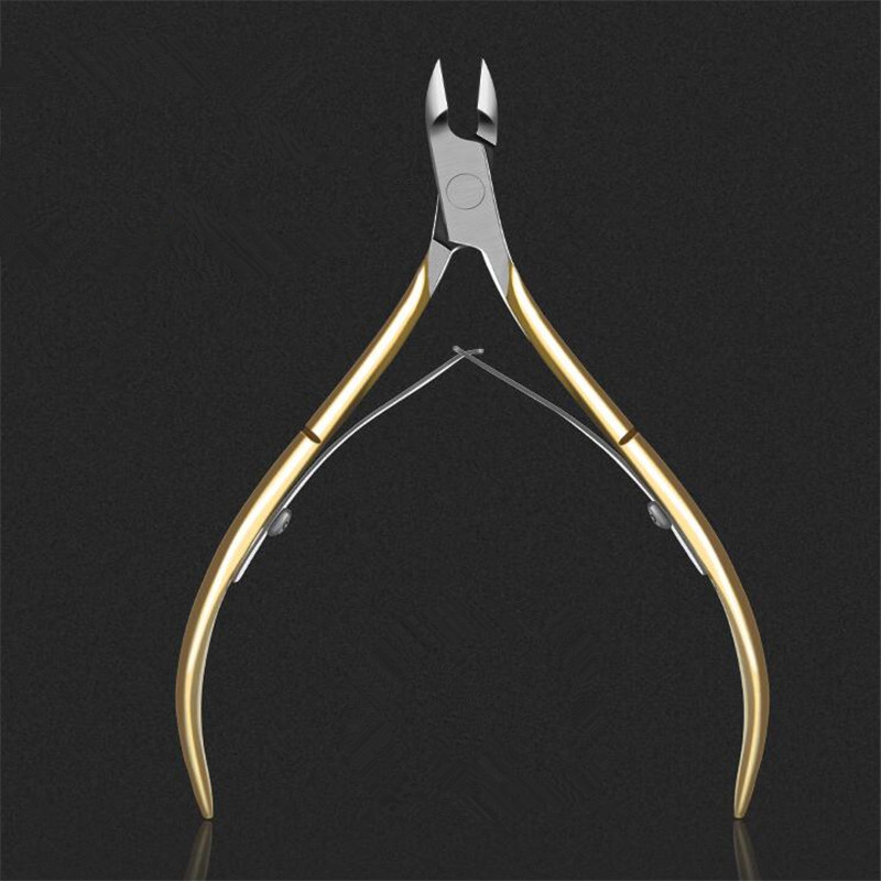 

2pcs Stainless Steel Cuticle Nail Clipper Nail Cutter Manicure Tools Nail Nipper Professional Cuticle Cutter Trimmers