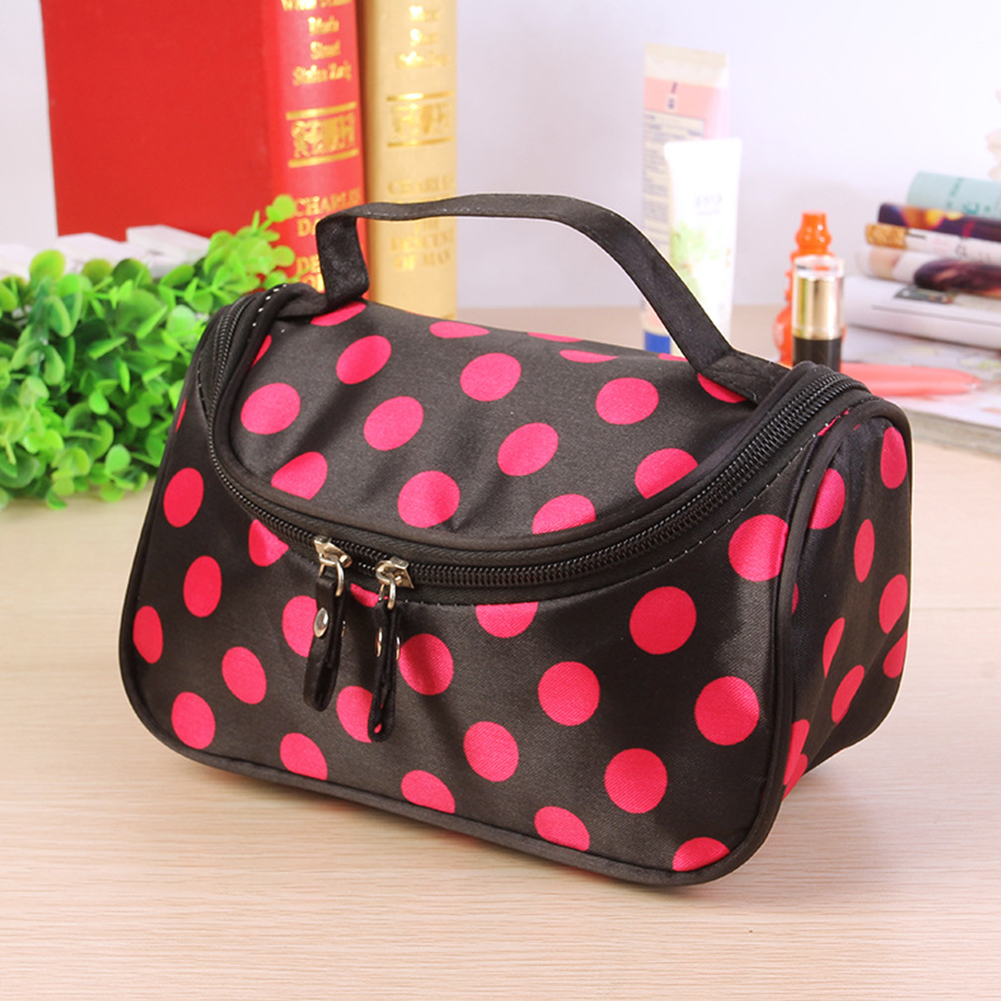 3 Teile Wickeltasche Windelwechsel-Tasche in schwarz E:Polka Dot Babytasche