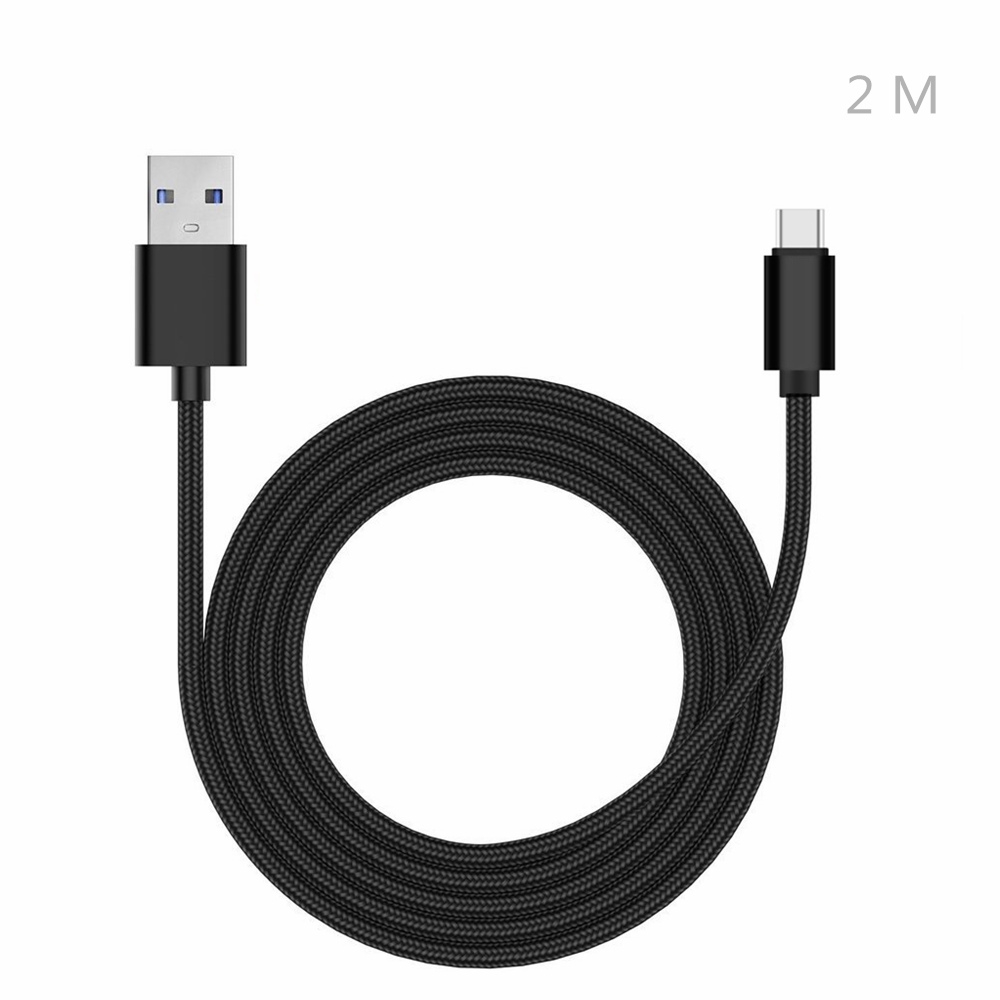 

TOCHIC Type-C Data Quick Charging Cable - 2M, Black