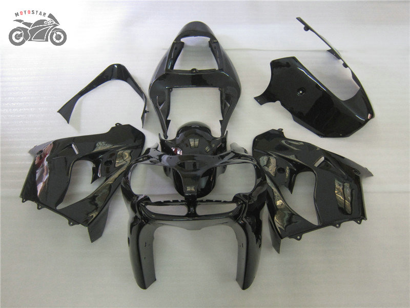 

Free Custom motorcycle parts for Kawasaki Ninja ZX-9R 02 03 fairing kit full black plastic fairings set ZX9R 2002 2003 ZX 9R, Same as picture
