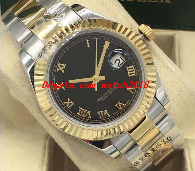 

Luxury Watch Mans Watch II 116333 126333 116234 126300 Roman Dial Steel 18K Yellow Gold Silver Automatic Fashion Men's Watches, Make waterproof