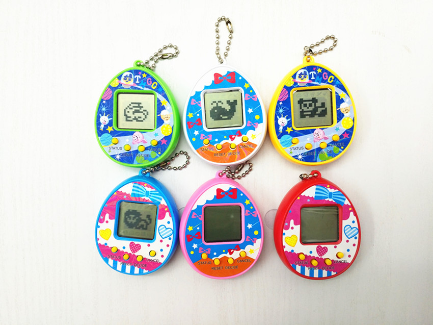 

12 Styles Tamagotchi Electronic Pets Toys 90S Nostalgic 168 Pet in One Virtual Cyber Penguins toy free L581