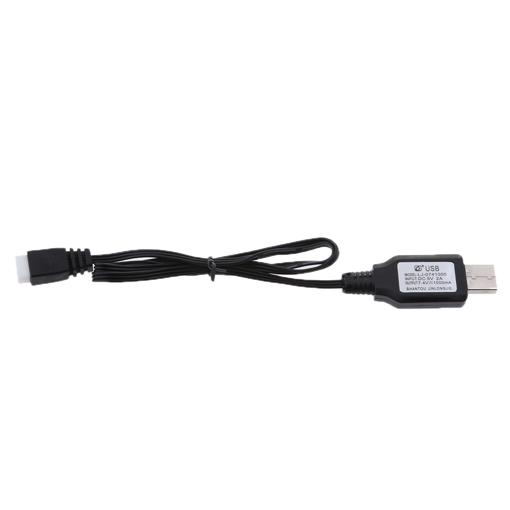 Cable de carga USB quadcopter RC avión modelo batería de litio para alambre...