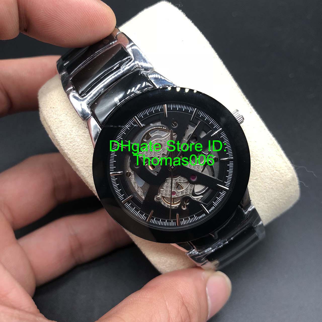 

Wholesale Hot Unisex Women Watches Lady Famous Modern Men's Qaurtz Fashion Black Ceramic Watch Ladies Casual Mens Sport Wristwatches