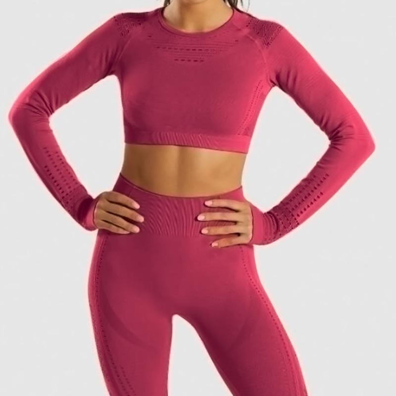 

Women Yoga Suit Fitness Clothing Women Gym Fitness Set Leggings Yoga Sport Leggings Gym Clothing Sports Wear Female 2020 New, Black