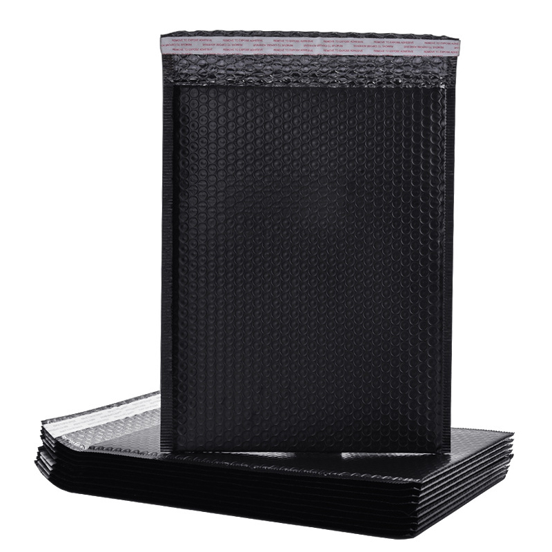 

10PCS/18sizes Black Poly Bubble Mailer Padded Envelope self seal mailing bag bubble envelope Shipping Storage Envelopes