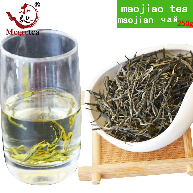 

Mcgretea]2021 New 250g Chinese Xinyang Maojian Green Tea Real Organic New Early green tea Health Care Green Food