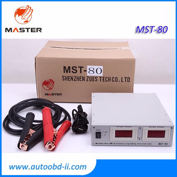 

Professional MST80 110V/220V Automatic Voltage Regulator&battery charger 14v/100A MST-80+ For GT1/OPS/ICOM ECU Coding programmer