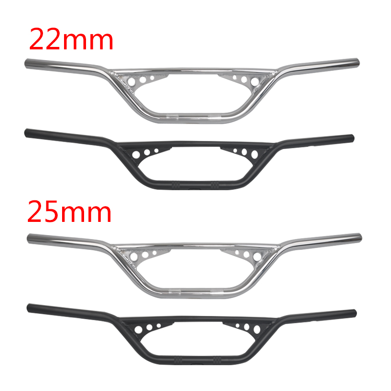 

Universal Motorcycle 22mm/25mm Handlebar Retro Drag Handle Bar Fit for XL1200X FXDB FXDWG FLSTC FLSTF Chopper Bobber