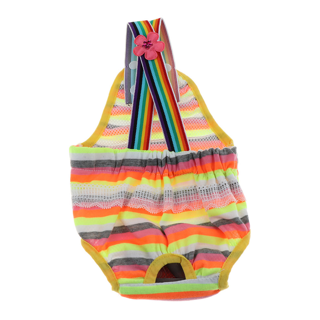 

comfortable female dog safety pants puppy pet pants nappy physiological sanitary menstrual suspender underwear