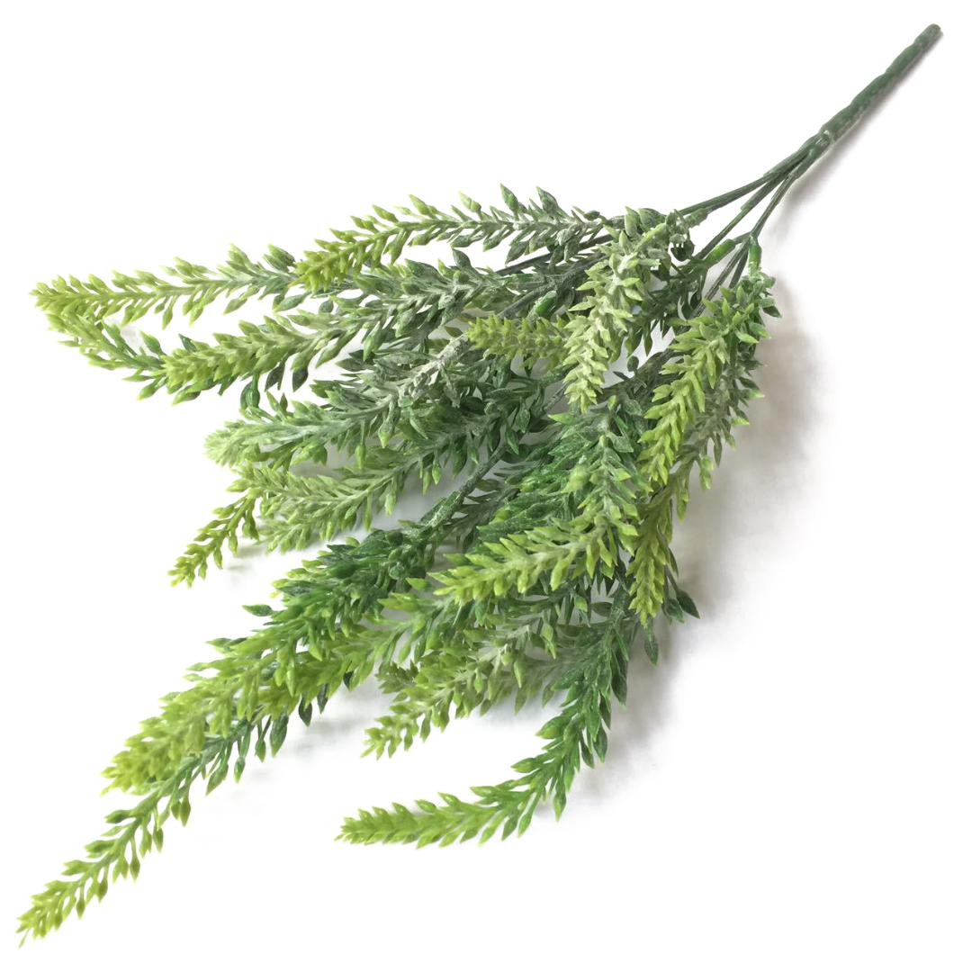 

25 Heads Artificial Lavender Wedding Wreath Fake Bouquet 38cm Practical New Portable Fashion Durable, Yellow