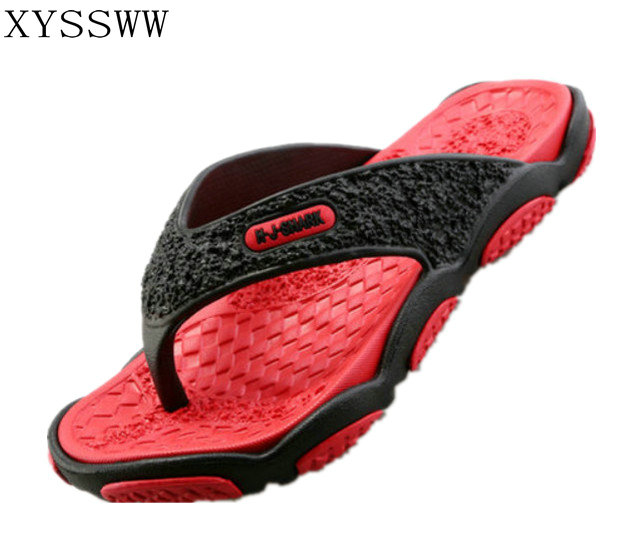 

2018 Summer Men Flip Flops Men's Casual Sandals Fashion Slippers Breathable Beach Shoes Hot Sales, Black