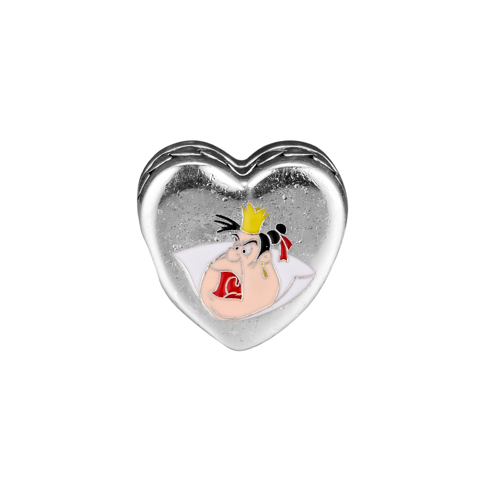 2018 Winter 925 Sterling Silver Jewelry Features Queen of Hearts Charm Beads Fits Pandora Bracelets Necklace For Women Jewelry Making-image-435569117