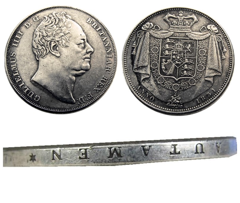 

Great Britain William IV Proof Crown 1831 Copy Coin home decoration accessories
