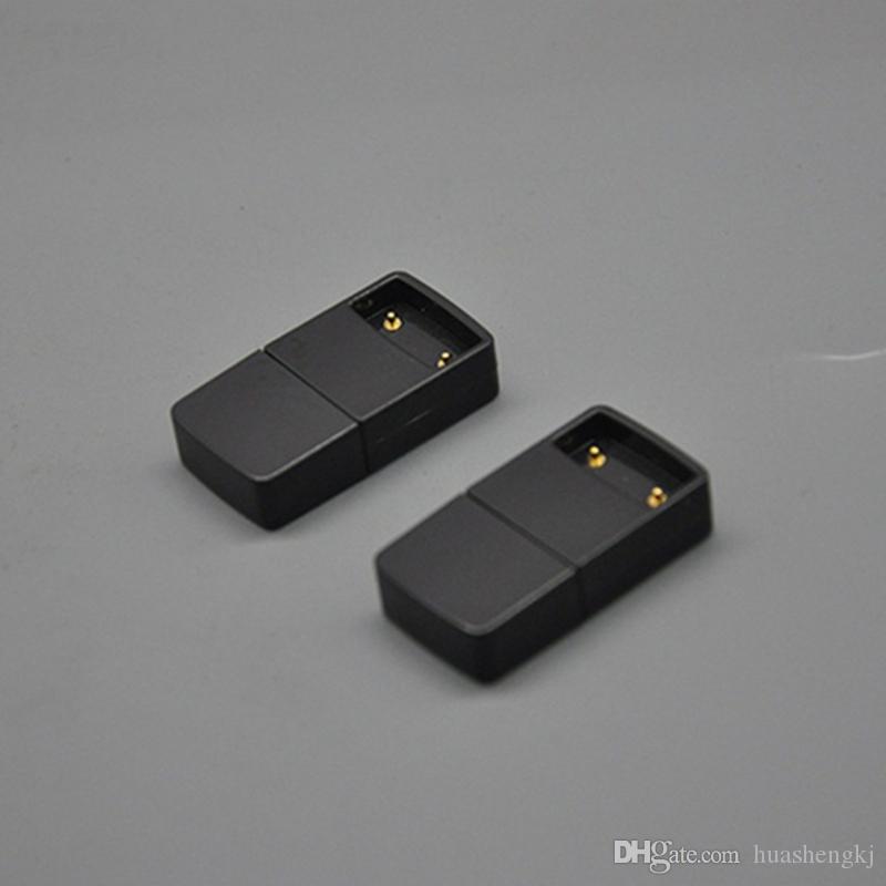 

Newest 5V 120Mah Usb Black Charger Head Magnetic Portable Innovative Design Forjuul Vape Pen Flat E-cigarette Pod Kit Battery Hot Cake DHL