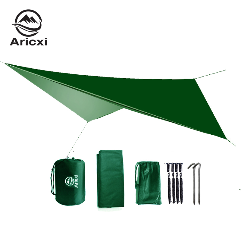 

Aricxi 210T Plaid Beach Sun Shelter Tarp 350X290CM Shade Ultralight UV Garden Awning Canopy Outdoor Camping FlyHammock
