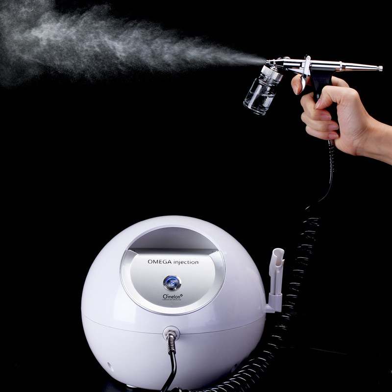 

Newest design Portable oxygen infusion sprayer facial skin care machine, face moisture beauty steamer