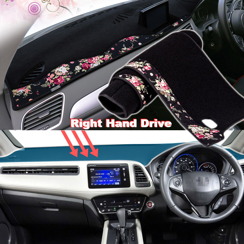 

Tommia China decorative pattern Car Dashmat Dashboard Mat Non-slip Dash Board Pad Cover for HONDA HR-V 2016-2018