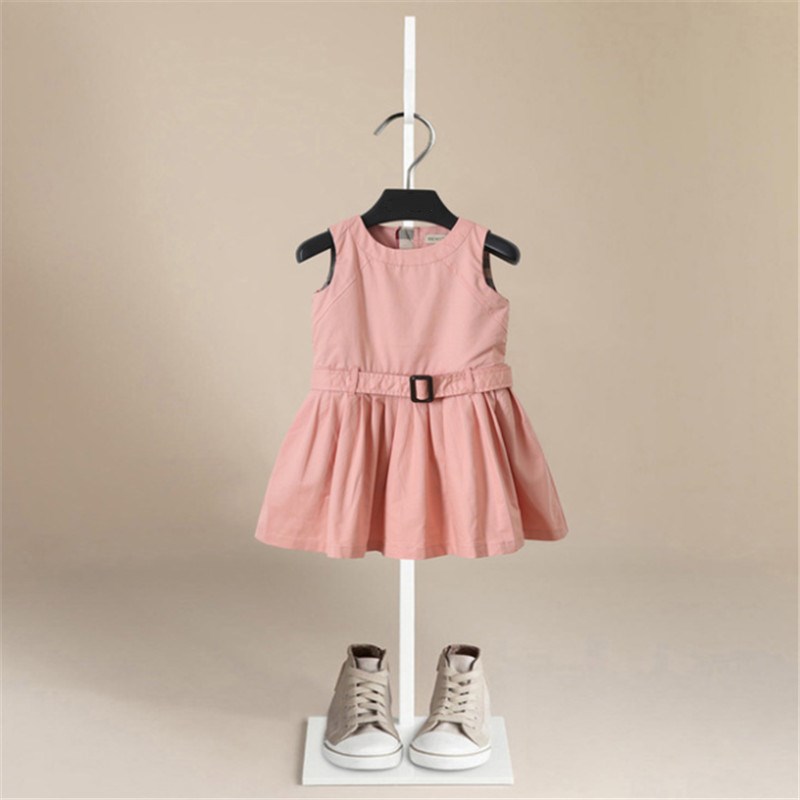 

New Baby Girl Dress 2020 Summer sleeveless Party Clothing Toddler Petals Decoration Events Birthday Christening Dresses 3-7Y, Gray