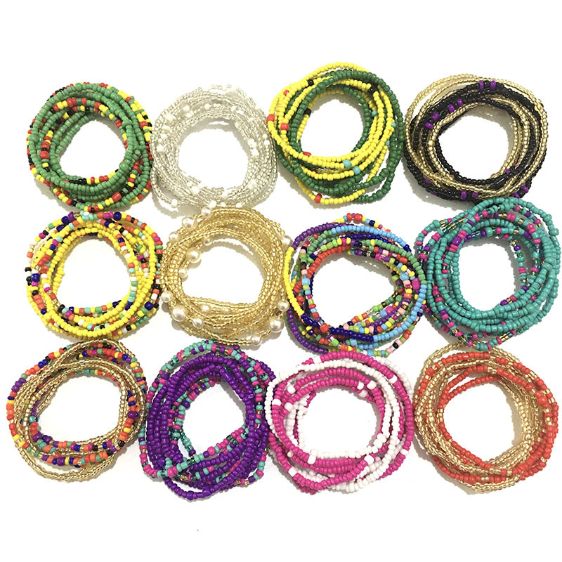 2020 Vente chaude taille Perle chaîne 2 pièces bikini chaîne ventre ventre Perle taille Bijoux Perles