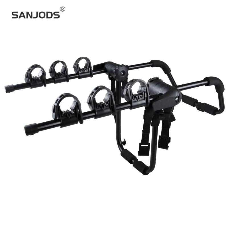 

SANJODS Bike Tools Convenient And Easy-To-Use Bike Carrier For Car Hanging-Style Trunk Rack (For 3 Bikes