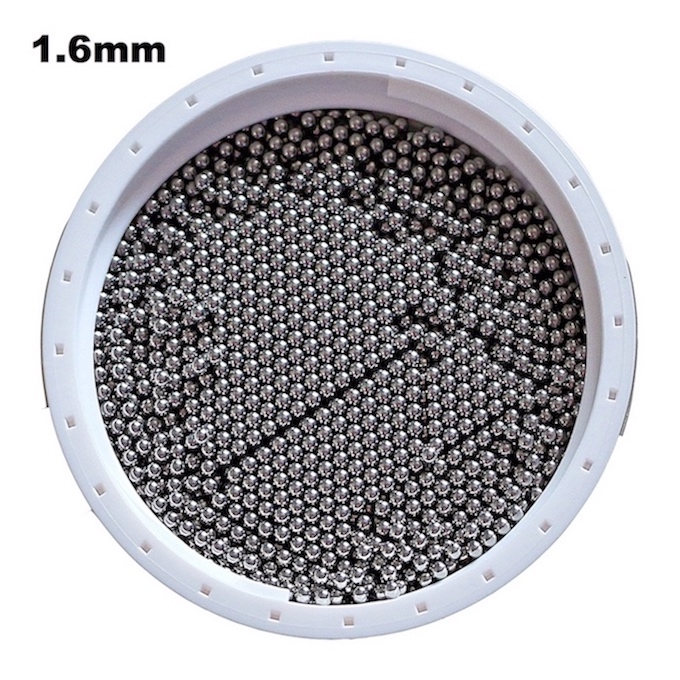 

1.6mm 304 Stainless Steel Balls For Bearings, Pumps, Valves, Sprayers, Used in Foodstuff, Aerospace and Military Industry